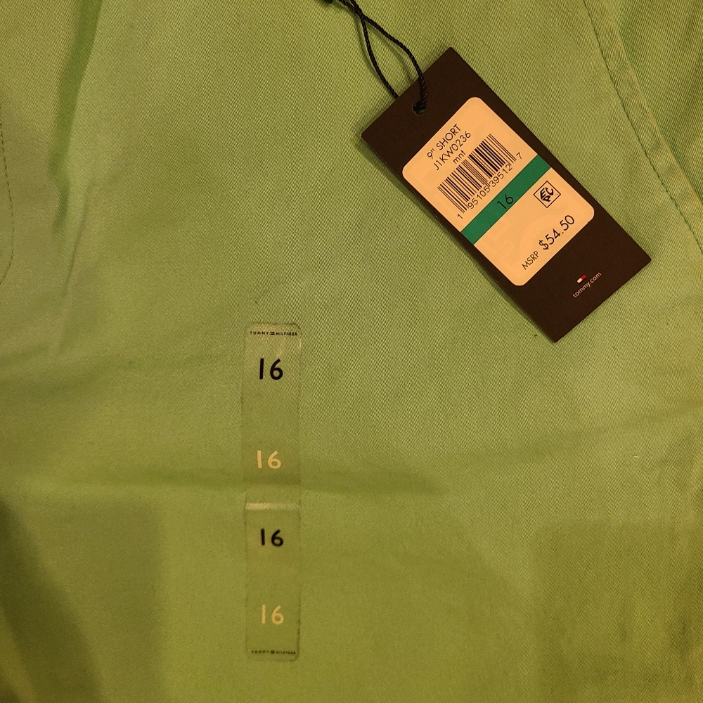 Tommy Hilfiger Mint Shorts Size 16 - Picture 5 of 7